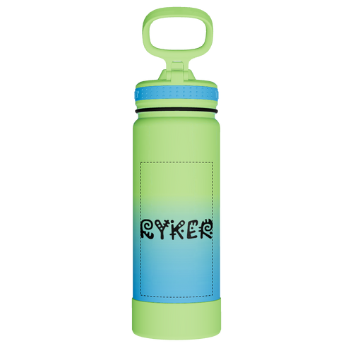 Actives Water Bottle With Straw Lid - customized