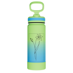 Actives Water Bottle With Straw Lid - customized