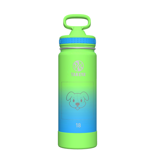 Actives Ombre Water Bottle With Straw Lid - customized