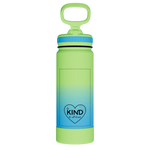 Actives Water Bottle With Straw Lid - customized