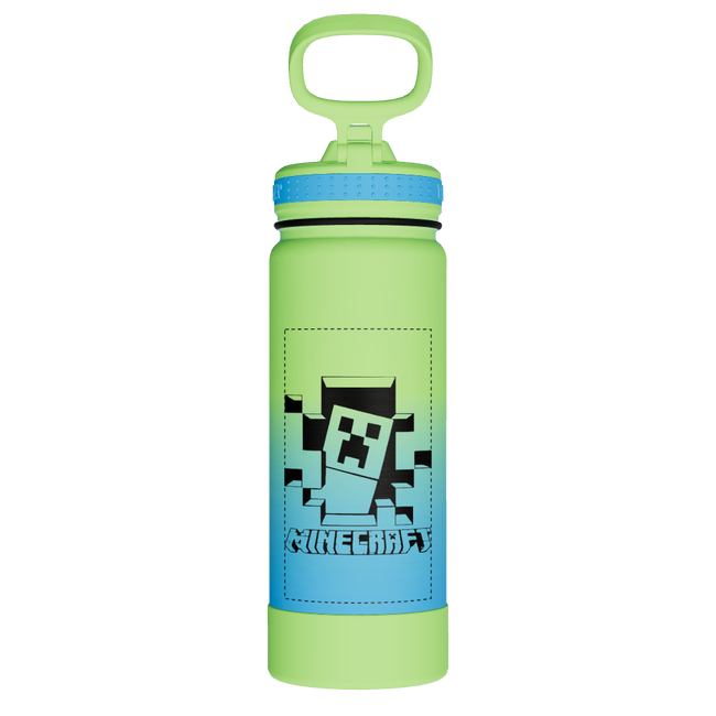 Actives Water Bottle With Straw Lid - customized