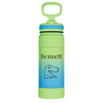 Actives Water Bottle With Straw Lid - customized