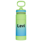 Actives Water Bottle With Straw Lid - customized