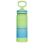 Actives Water Bottle With Straw Lid - customized