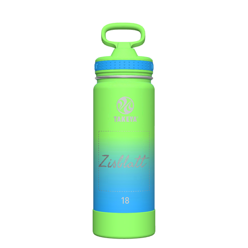 Actives Water Bottle With Straw Lid - customized