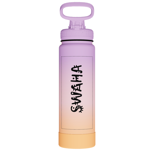Actives Water Bottle With Spout Lid - customized