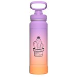 Actives Ombre Water Bottle With Spout Lid - customized