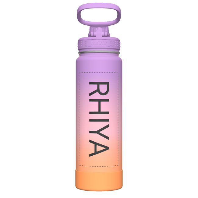 Actives Ombre Water Bottle With Spout Lid - customized