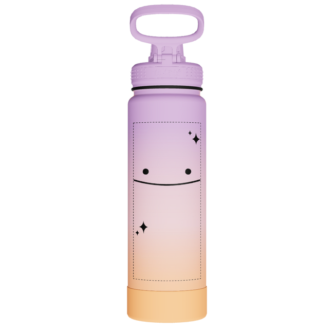 Actives Water Bottle With Spout Lid - customized