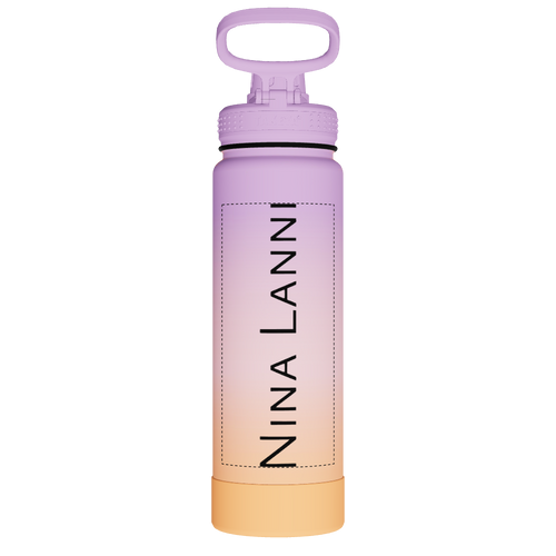 Actives Water Bottle With Spout Lid - customized