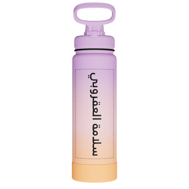 Actives Water Bottle With Spout Lid - customized