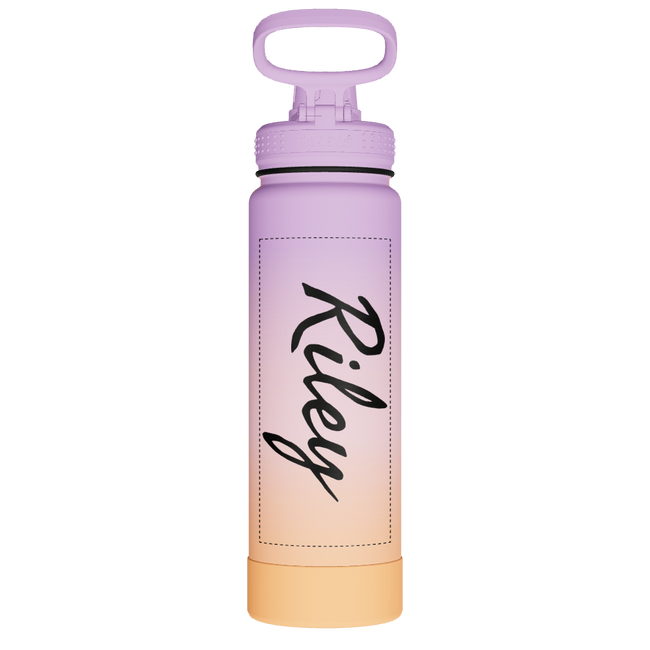 Actives Water Bottle With Spout Lid - customized