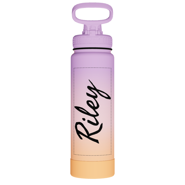 Actives Water Bottle With Spout Lid - customized