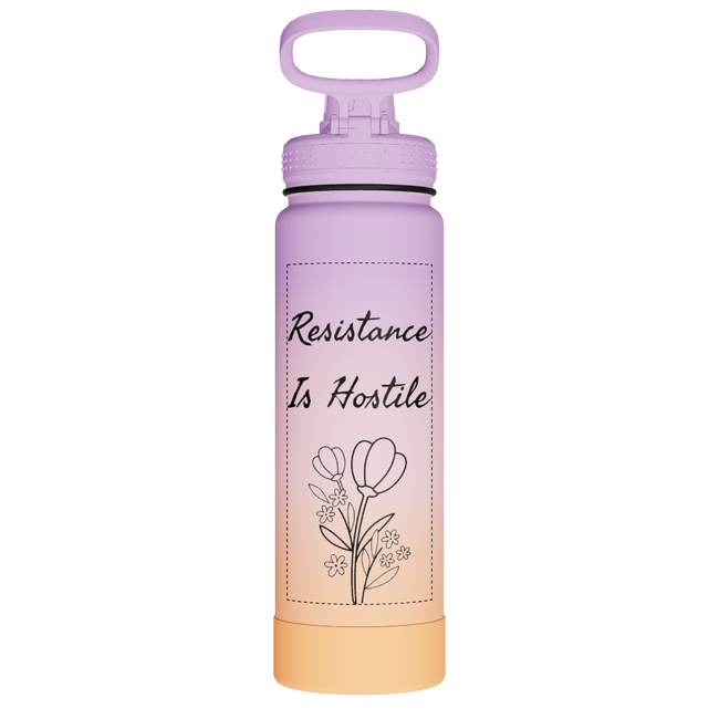 Actives Water Bottle With Spout Lid - customized