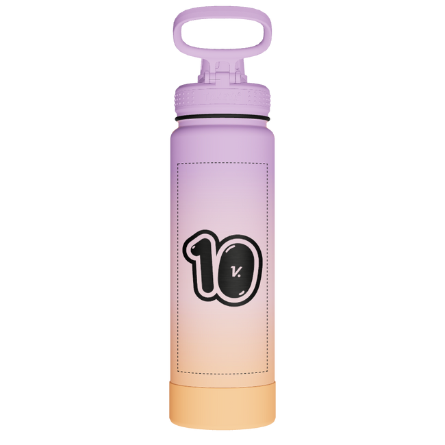 Actives Water Bottle With Spout Lid - customized