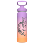 Actives Ombre Water Bottle With Spout Lid - customized