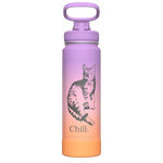 Actives Ombre Water Bottle With Spout Lid - customized