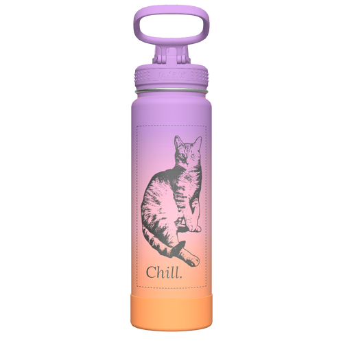 Actives Ombre Water Bottle With Spout Lid - customized