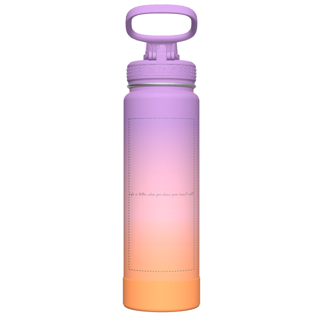 Actives Ombre Water Bottle With Spout Lid - customized