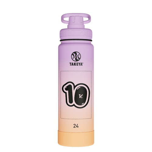 Actives Water Bottle With Spout Lid - customized