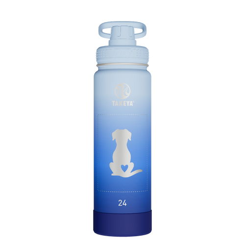 Actives Water Bottle With Spout Lid - customized