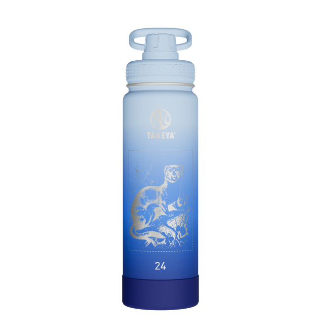 Actives Water Bottle With Spout Lid - customized