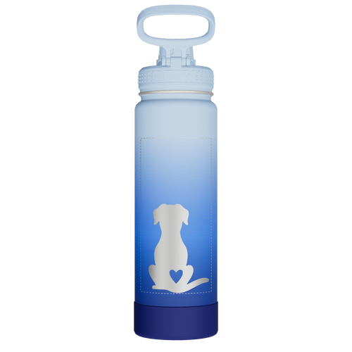 Actives Water Bottle With Spout Lid - customized