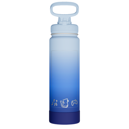 Actives Water Bottle With Spout Lid - customized