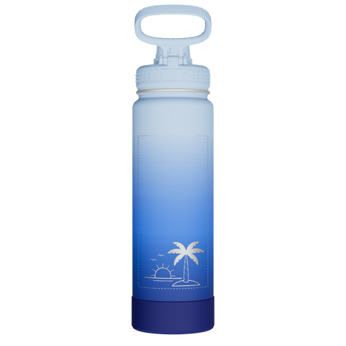 Actives Water Bottle With Spout Lid - customized