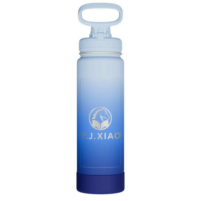 Actives Water Bottle With Spout Lid - customized