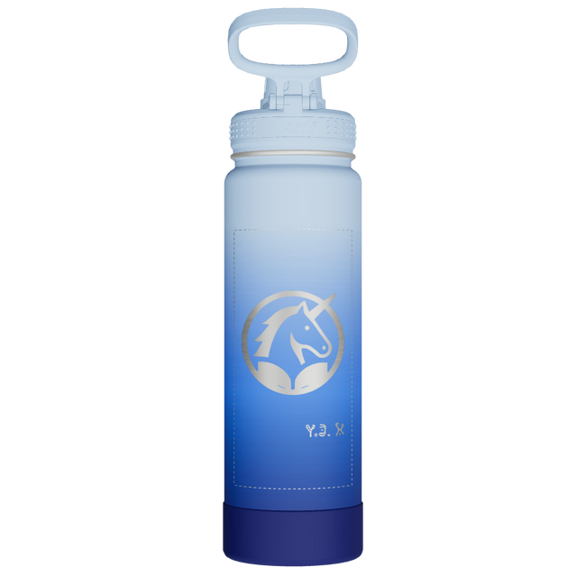 Actives Water Bottle With Spout Lid - customized