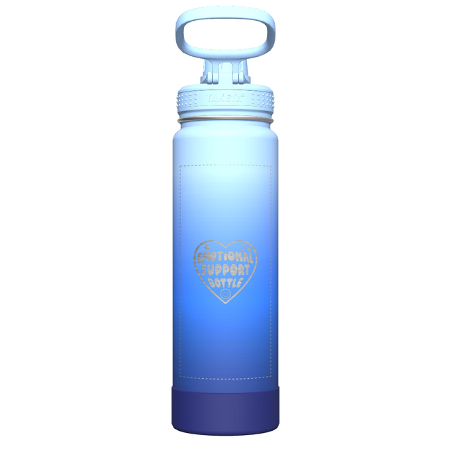 Actives Ombre Water Bottle With Spout Lid - customized