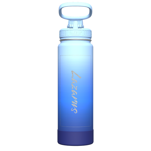 Actives Ombre Water Bottle With Spout Lid - customized