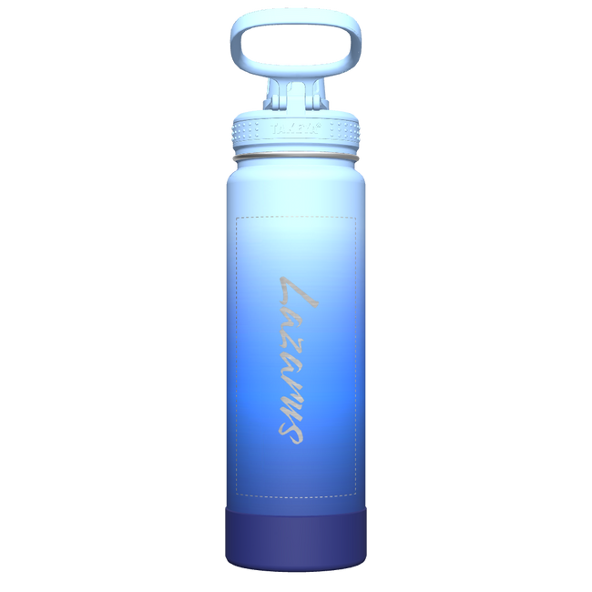Actives Ombre Water Bottle With Spout Lid - customized