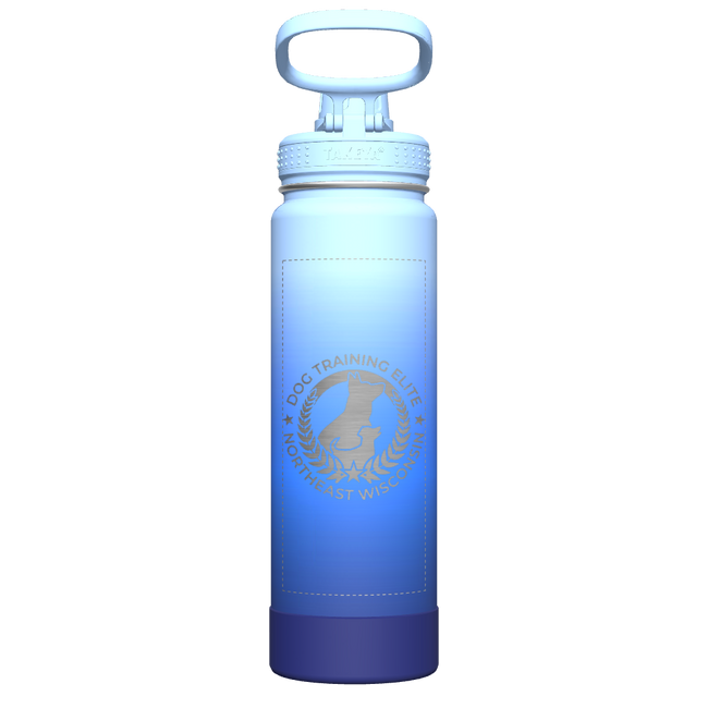 Actives Ombre Water Bottle With Spout Lid - customized