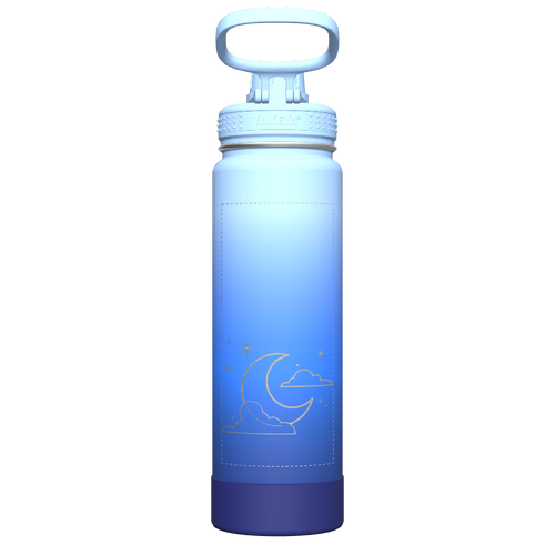 Actives Ombre Water Bottle With Spout Lid - customized