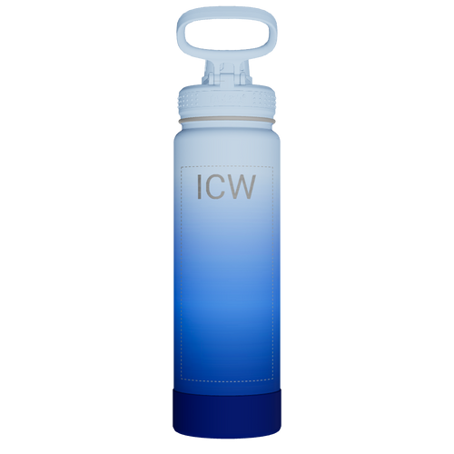 Actives Water Bottle With Spout Lid - customized