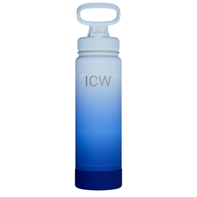 Actives Water Bottle With Spout Lid - customized