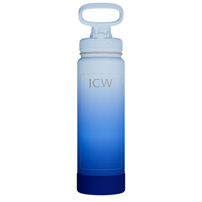 Actives Water Bottle With Spout Lid - customized