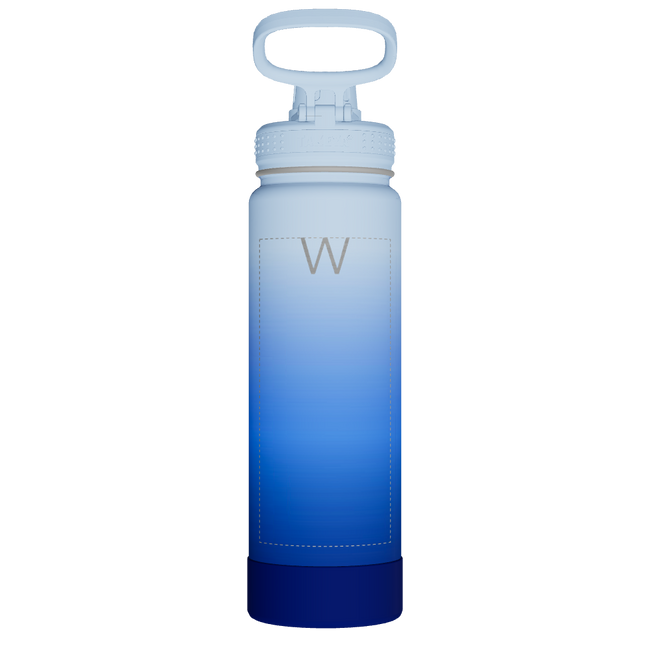 Actives Water Bottle With Spout Lid - customized