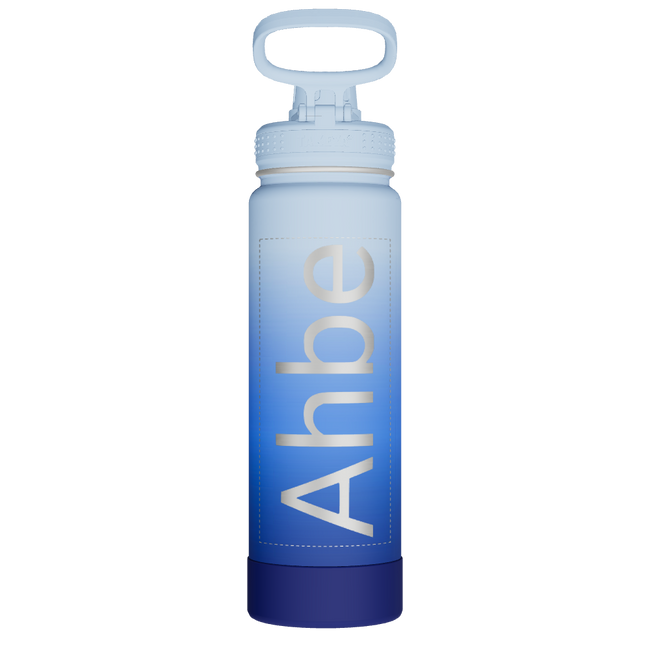 Actives Water Bottle With Spout Lid - customized