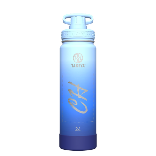 Actives Ombre Water Bottle With Spout Lid - customized
