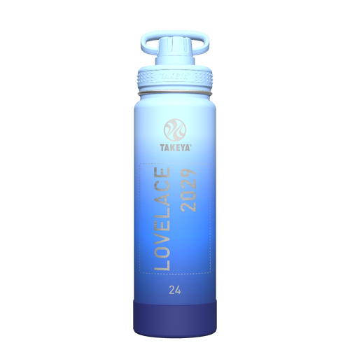 Actives Ombre Water Bottle With Spout Lid - customized