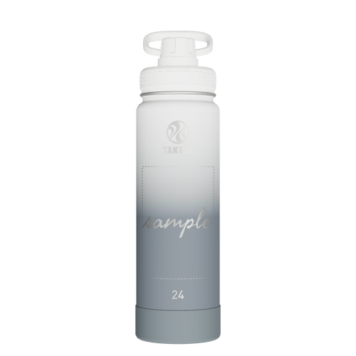 Actives Water Bottle With Spout Lid - customized