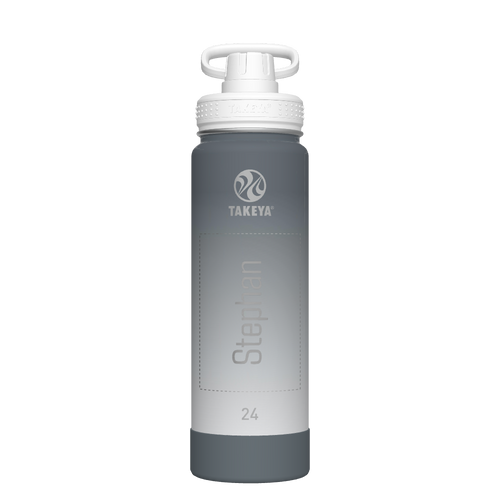 Actives Ombre Water Bottle With Spout Lid - customized