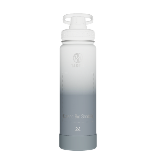 Actives Water Bottle With Spout Lid - customized