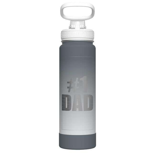 Actives Ombre Water Bottle With Spout Lid - customized