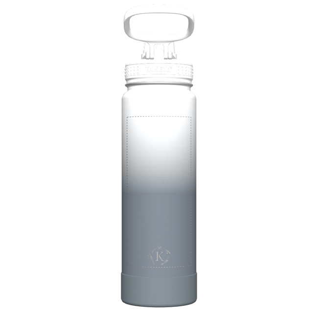 Actives Water Bottle With Spout Lid - customized