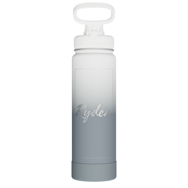 Actives Water Bottle With Spout Lid - customized