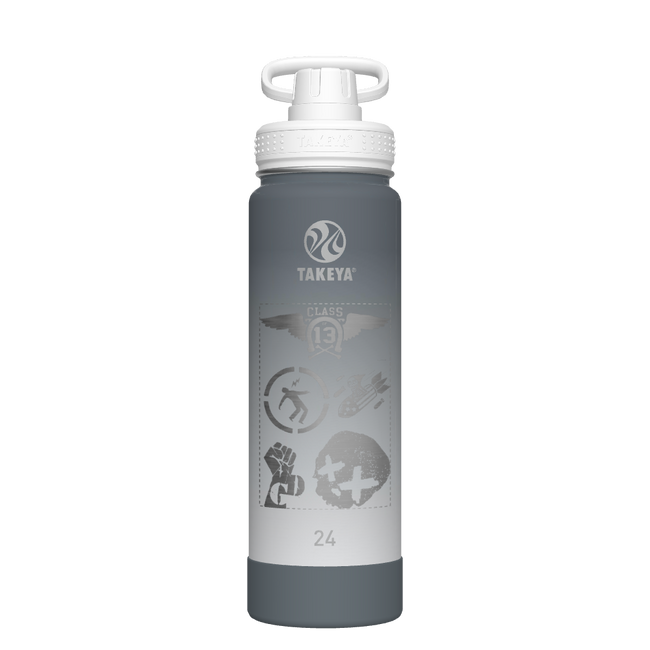 Actives Ombre Water Bottle With Spout Lid - customized